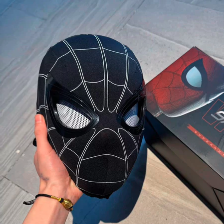 Halloween Blinking Spiderman Mask