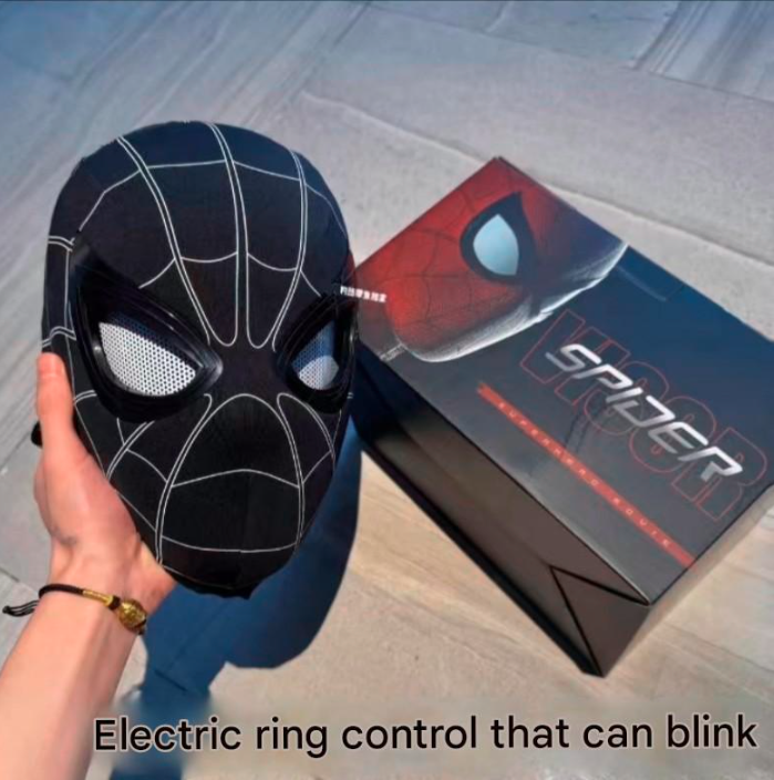 Halloween Blinking Spiderman Mask