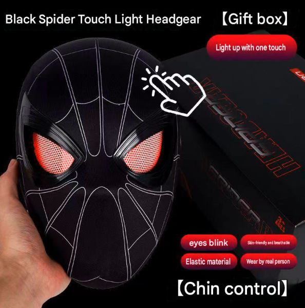 Halloween Blinking Spiderman Mask