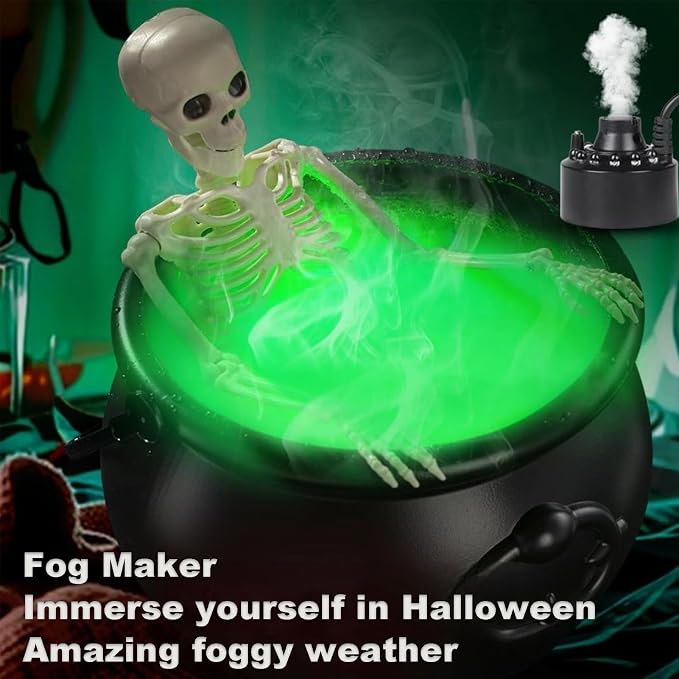 Cauldron Halloween Decor