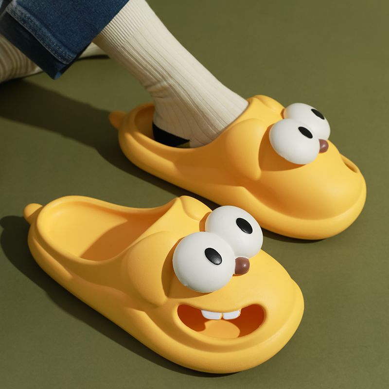 Big Eye Fluffy Slipper