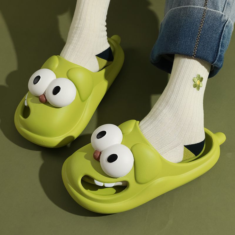 Big Eye Fluffy Slipper