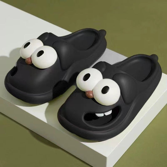 Big Eye Fluffy Slipper